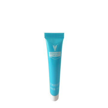 Tubo pequeno plástico azul do gelado de oceano 15ml